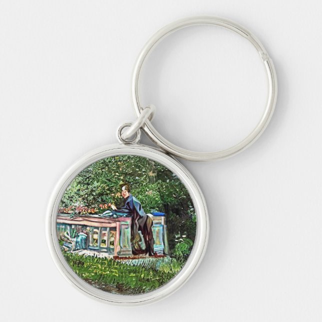 CANALS AND NARROWBOATS KEY RING (Front)