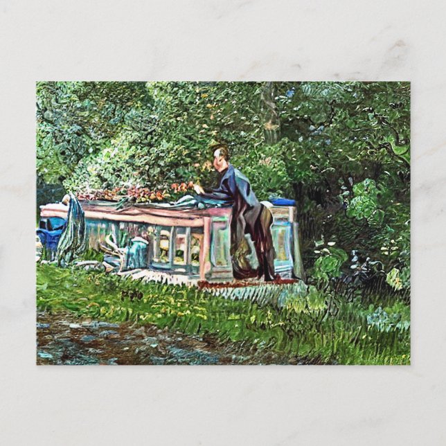 CANALS AND NARROWBOATS POSTCARD (Front)