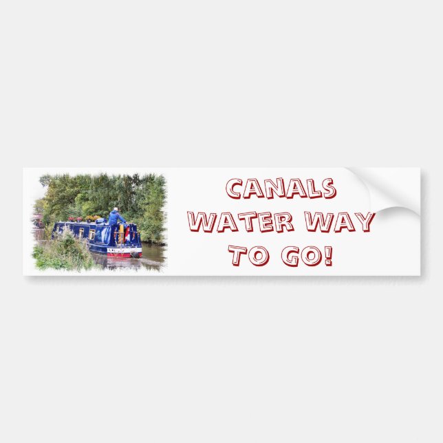 CANALS BUMPER STICKER (Front)