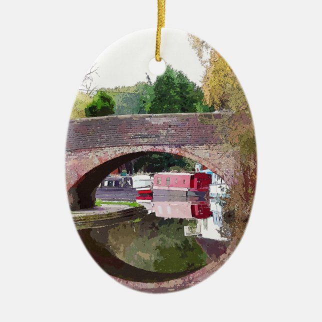 CANALS CERAMIC TREE DECORATION (Front)