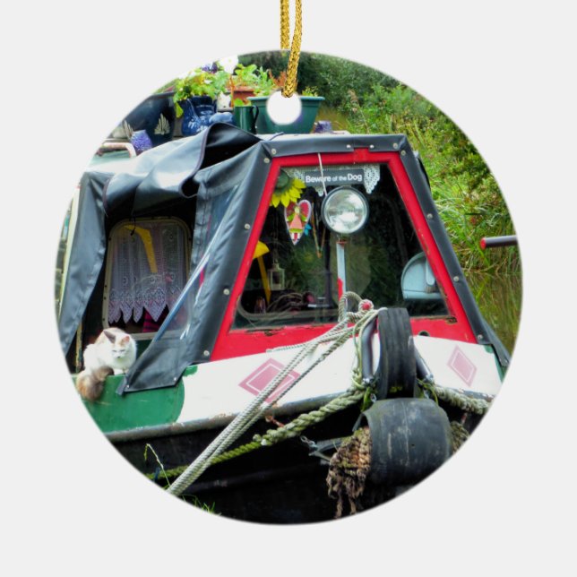 CANALS CERAMIC TREE DECORATION (Front)