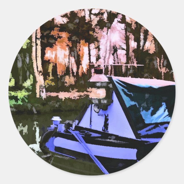 CANALS CLASSIC ROUND STICKER (Front)