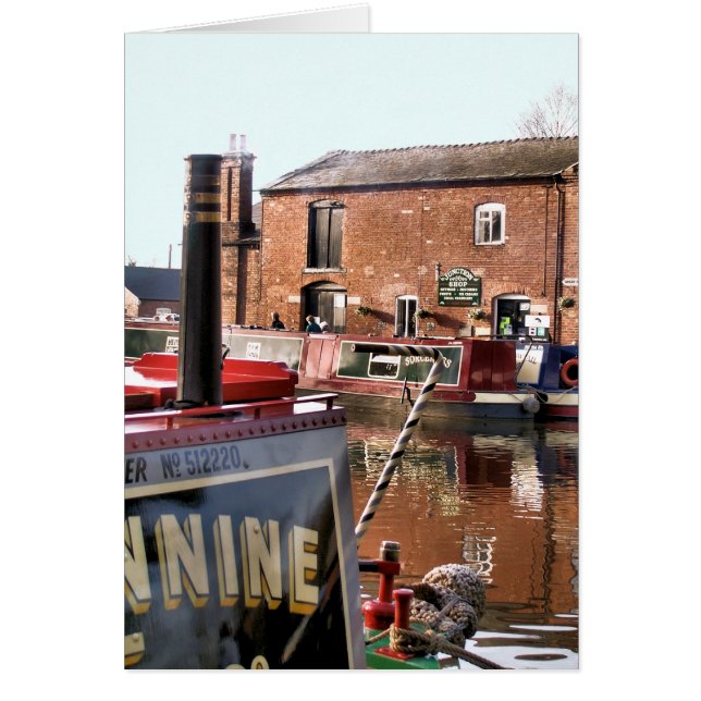 CANALS greeting card (Front)
