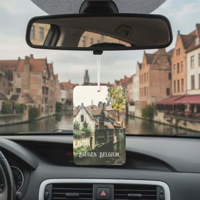 Canals of Bruges Car Air Freshener (Creator Uploaded)
