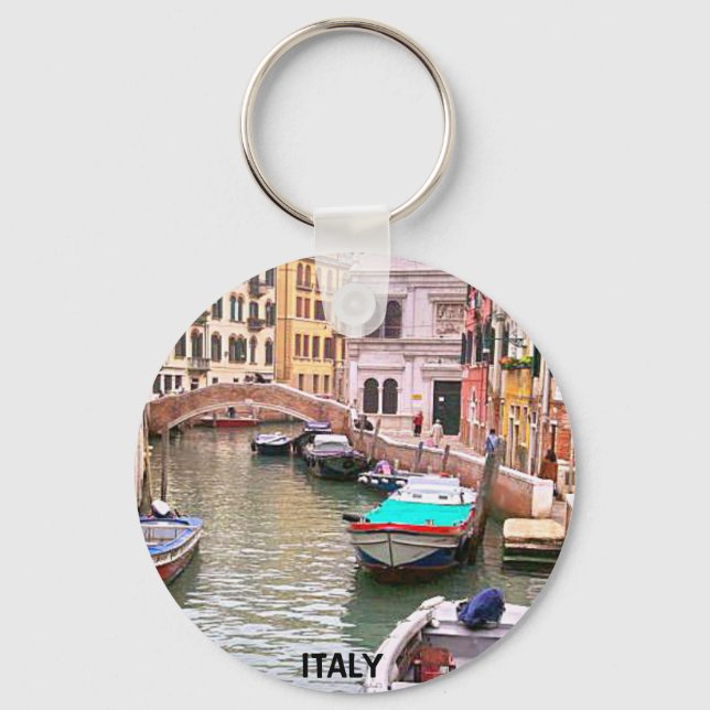 CANALS OF ITALY KEY RING (Front)