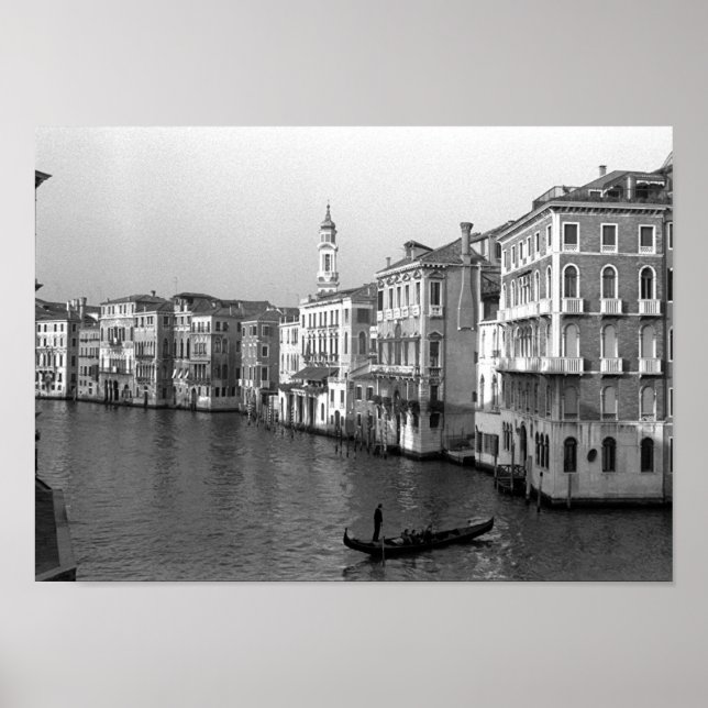Canals of Venice Italy Poster (Front)