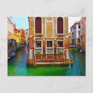 Canals of Venice Postcard