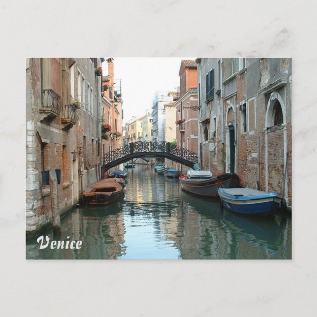 Canals of Venice Postcard (Front)