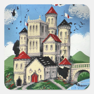 CANALS SQUARE STICKER