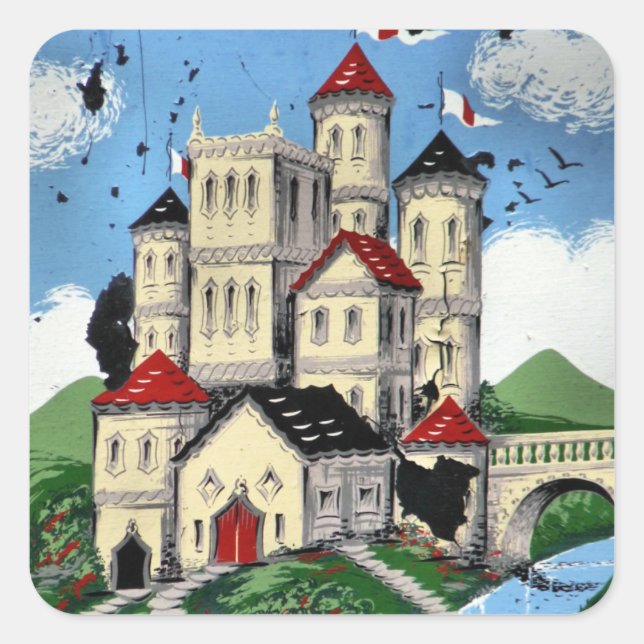 CANALS SQUARE STICKER (Front)