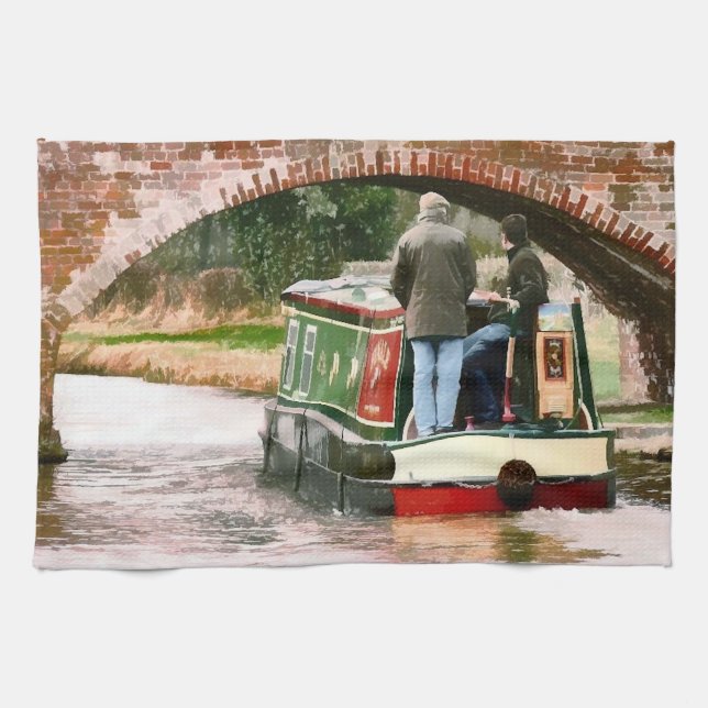 CANALS TEA TOWEL (Horizontal)