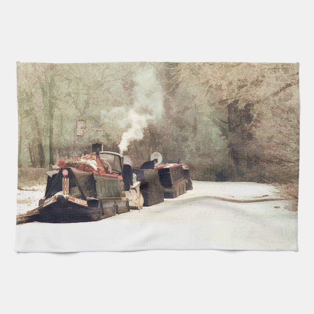 CANALS TEA TOWEL (Horizontal)