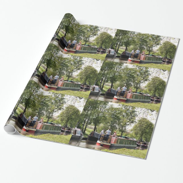 CANALS WRAPPING PAPER (Unrolled)