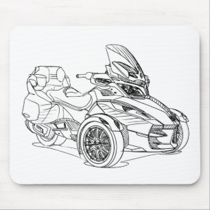 CanAm Spyder RT 2013 Mouse Pad