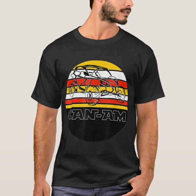 CANAM Vintage Original ATV UTV Maverick off road T-Shirt (Front)