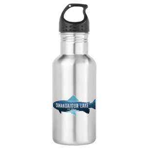 Canandaigua Lake New York Fish 532 Ml Water Bottle