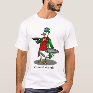 Canard laquais - humour cuisine et jeu de mots T-Shirt