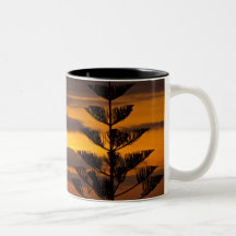 Canarian Sunset, Tenerife, Two-tone Mug