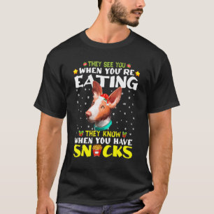 Canarian Warren Hound See You When You Eating Snac T-Shirt