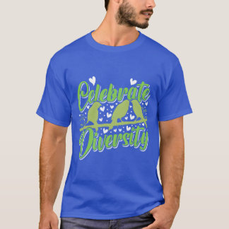 Canaries Celebrate Diversity Canary Bird lover boy T-Shirt