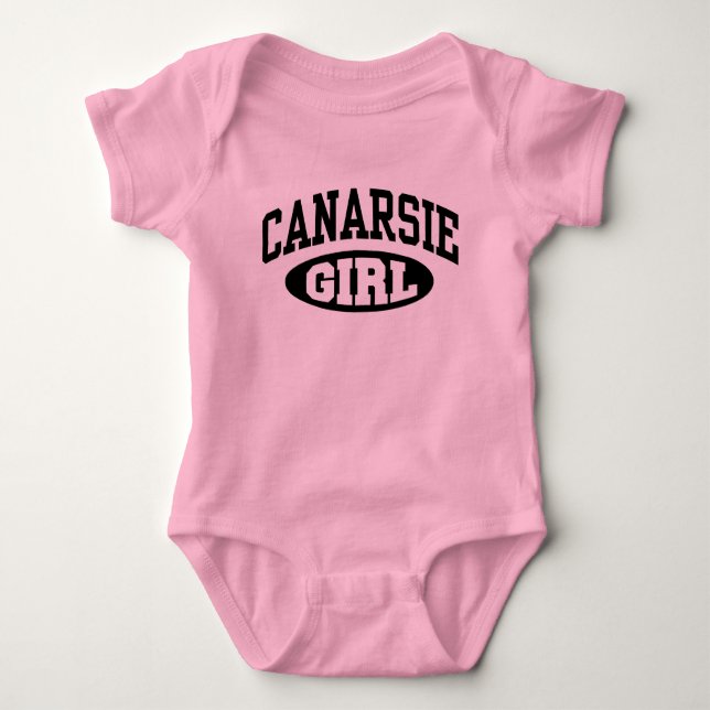 Canarsie Girl Baby T-Shirt Baby Bodysuit (Front)
