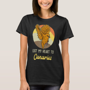 Canary Bird Biologist Songbird Canaries Ornitholog T-Shirt