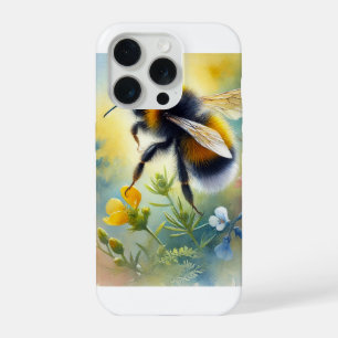 Canary bumblebee 121024AREF147 - Watercolor iPhone 15 Pro Case