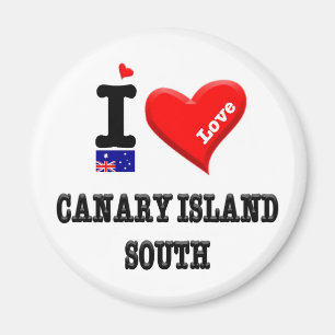 CANARY ISLAND SOUTH - I Love Magnet