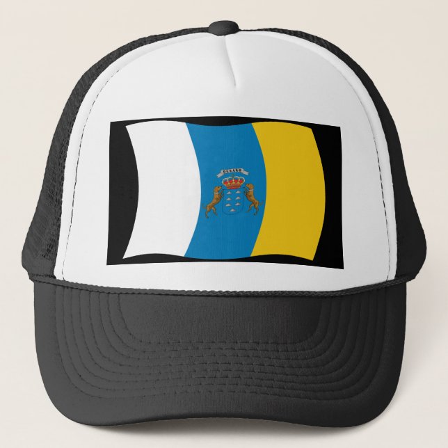 Canary Islands Flag Hat (Front)