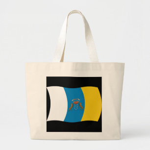 Canary Islands Flag Tote Bag
