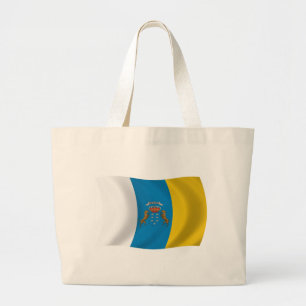 Canary Islands Flag Tote Bag