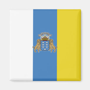 Canary Islands High quality Flag Magnet