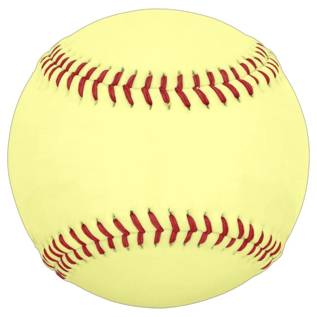 Canary (solid colour)  softball (Front)