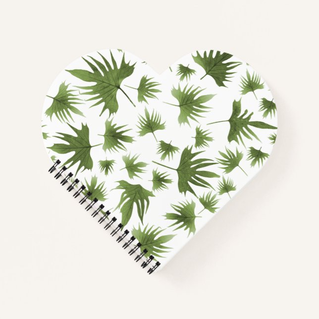 Canary Vine Leaves Notebook (Front)