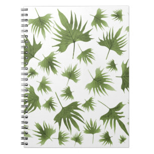 Canary Vine Leaves Notebook
