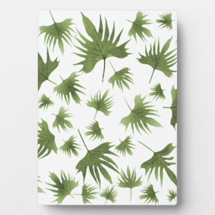 Canary Vine Leaves Plaque