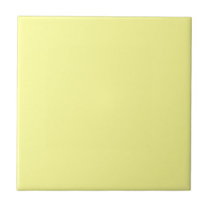 Canary Yellow Ceramic Tile