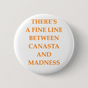 CANASTA 6 CM ROUND BADGE
