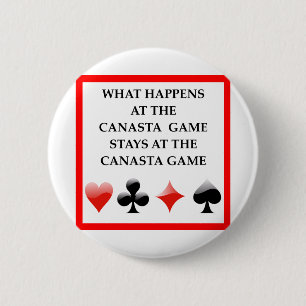 CANASTA 6 CM ROUND BADGE