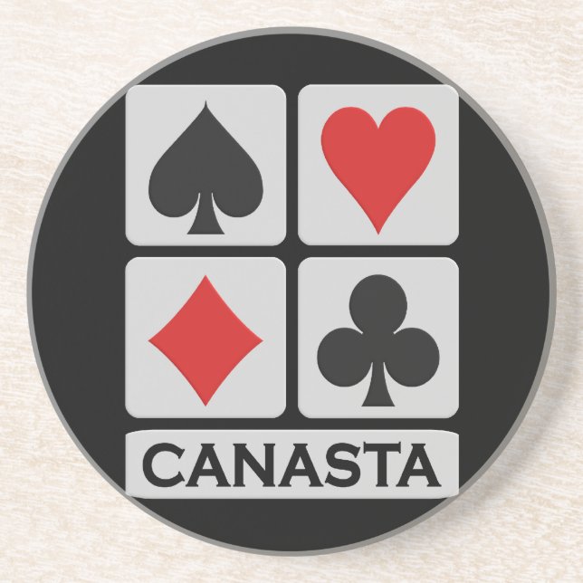 Canasta coaster (Front)