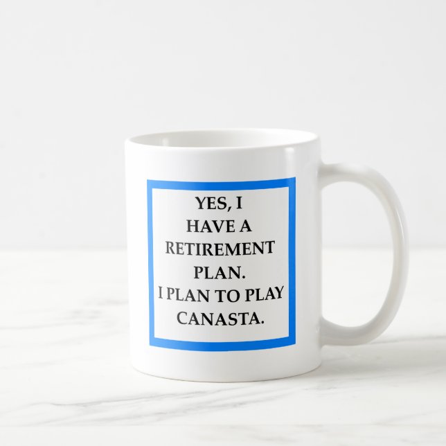 CANASTA COFFEE MUG (Right)