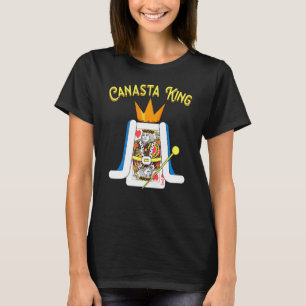 Canasta King Cool Canasta Fan Casino Playing Men T-Shirt