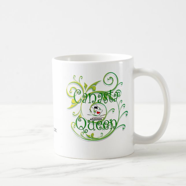 Canasta Queen, Canasta Queen, Fishprint 2010 Coffee Mug (Right)