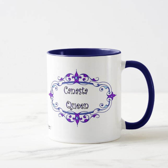 Canasta Queen Mug (Right)