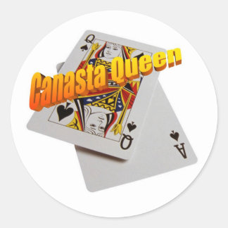 Canasta Queen Sticker