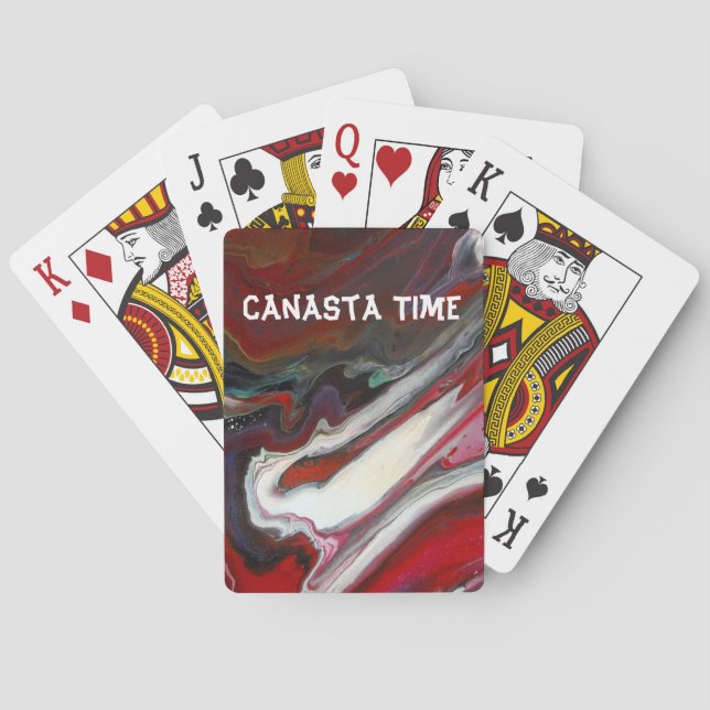 Canasta Time Playing Cards (Back)