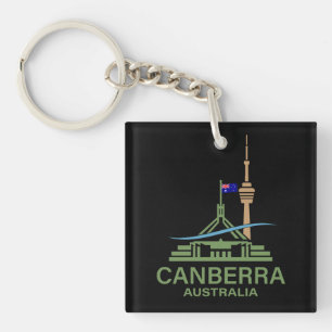 Canberra Australia Key Ring