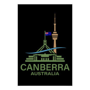 Canberra Australia Poster
