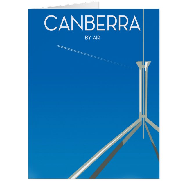 Canberra Australia travel poster (Front)