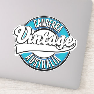 Canberra Australia vintage logo 